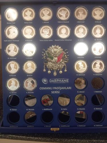 Darphane Osmanlı Padişahları SET Gümüş