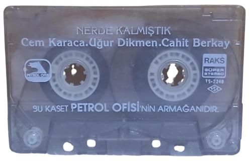 Cem Karaca,Uğur Dikmen,Cahit Berkay Nerde Kalmıştık Kaset