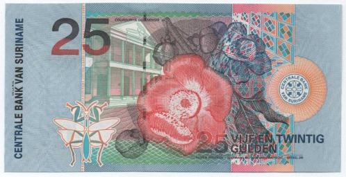 Surinam 2000 Yılı 25 Gulden ÇİL