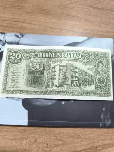 Türkiye İş Bankasi 20 Milyon Türk Lirasi, Promosyon Para