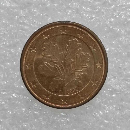 ALMANYA  -  5 Eurocent 2002 F
