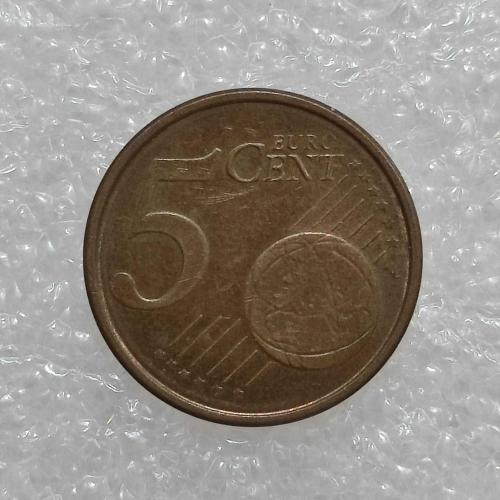ALMANYA  -  5 Eurocent 2002 F