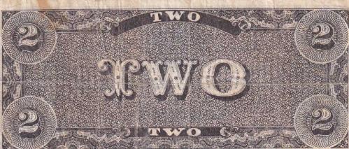 Amerika İç Savaş Dönemi 2 Dolar 1864 Yılı