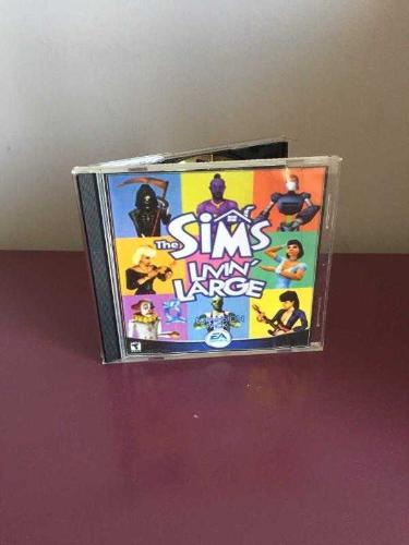 PC Oyun Sims Livin’ Large (2000) Çiziksiz Dönem Baskı Expansion Pack Koleksiyonluk Retro Simülasyon