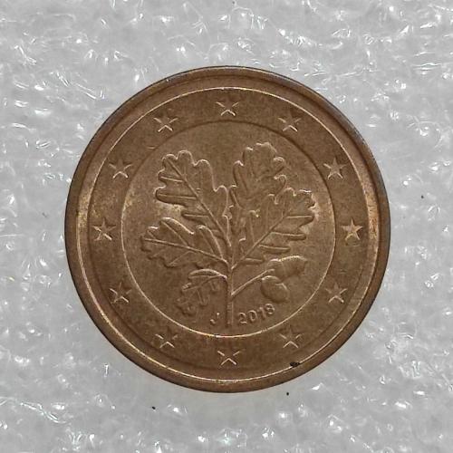 ALMANYA  -  2 Eurocent 2018 J ( Çil )