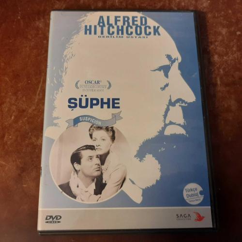 SUSPICION - ŞÜPHE - ALFRED HICHCOCK - ORJINAL BANDROLLU - DVD