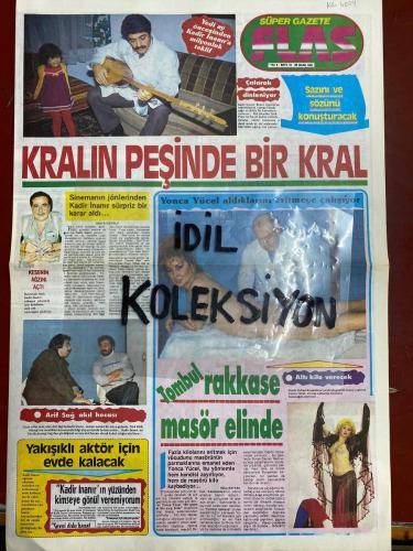 FLAŞ SÜPER GAZETE AKTÜELİTE VE MAGAZİN GAZETESİ - DOĞUM GÜNÜ HEDİYESİ (TURKİSH - NEWSPAPER) - 22 OCAK 1987 - TAM TAKIM 4 SAYFADIR -Kadir İnanır-Yonca Yücel-Arif Sağ-Dilek Ayazoğlu-Korhanlı Nuri-Masör Orhan Kesmekaya-Hak Bayrakçı-Nilgün Gürkan-Serap Parlak-Neslihan Yargıcı-Cemil İpekçi-Ulla Özbek-Rob Enki Biryu-Alper Cüneoğlu-Nesrin Çağın-Nesrin Akgün-Mehmet Akgün-Billur Emre-Selçuk Emre-Cina Karloğlu-Meltem Bentürk-Canan İmer-Yılmaz Akay-Alev Akay-Lütfi Tümer-Harika Tümer-Nilüfer Akay-Özdek Güler-Birken Bakkalbaşı-Aydın Bakkalbaşı-Dr. Gülseren Erkmen-Mehmet Özbek-Gülay Erengün-Yeşim Gezer-Kenan Macit-Şevher Özyeğin-Semra Özal-Turgut Özal-İlter Türkmen-Hülya Ertuğrul-Zeynep Gürer-R. Vehbi Özkan-Jale Fuat Tezcan-Nur Canan Zafer Elmas-Necla Sayın-Mine Kemal Persentili-Gülbahar-All Nazımoğlu-Şale-Nihat Boyner-Bolu Kartalkaya-Meral Tüzler-Yüksel Kırca-Sevgi Gönül-Ali Rıza Özkan-Ahmet Toker-Mesut Dızdar-Fatma Sabriye-Fahriye Öz-Cengiz Esen-Mehdi Turan-Zeki Ergün-Elizabeth Ayakan-Seyhan Şapma