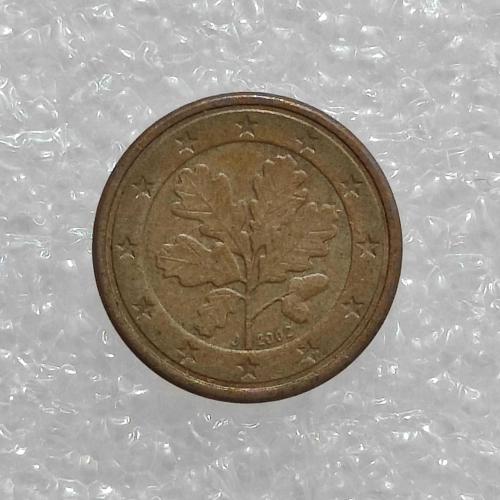 ALMANYA  -  1 Eurocent 2002 J