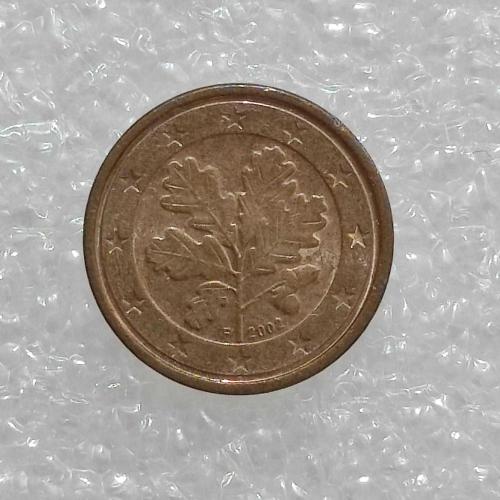 ALMANYA  -  1 Eurocent 2002 F