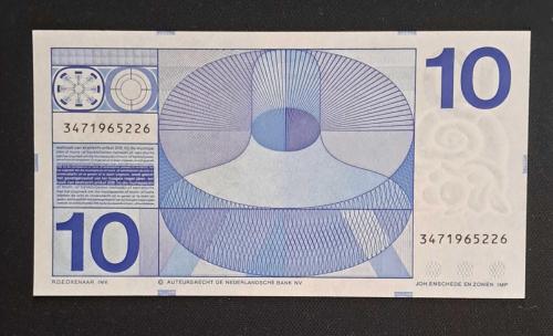 HOLLANDA 10 GULDEN 1968 ÇİL