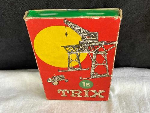 1950 Batı Almanya Trix 1B Metal Yapım Seti