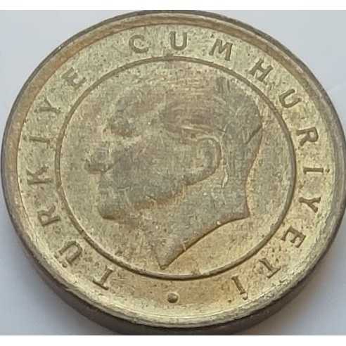 Türkiye 2005 1 Yeni Kuruş Nadir Geçiş Dönemi Madeni Para