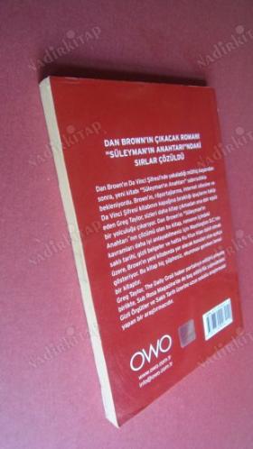 DAN BROWN SÜLEYMANIN ANAHTARI VE ŞİFRELERİ