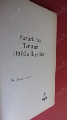 PAZARLAMA-TANITIM HALKLA İLİŞKİLER