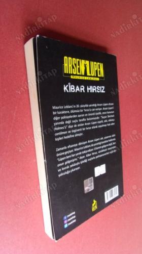 ARSEN LÜPEN ; KİBAR HIRSIZ MAURICE LEBLANC