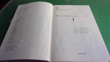 KUR'AN YOLU TÜRKÇE MEÂL VE TEFSİR // CİLT-1-2-3-4-5- TAKIM //