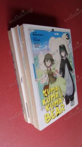 Kuma Kuma Kuma Bear 1-2-3 (3 CİLT) + AYRAÇLAR Kumanano