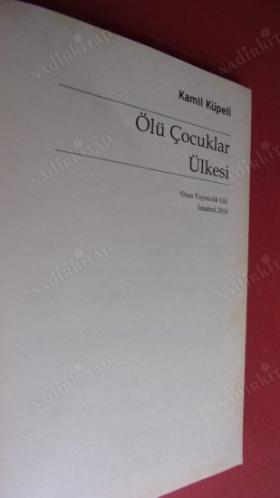 Ölü Çocuklar Ülkesi - Birinci Baskı