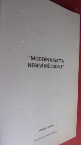 MODERN HAYATTA NEBEVİ MÜCADELE
