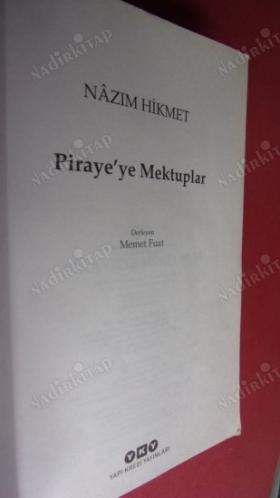 PİRAYE'YE MEKTUPLAR ( 9. Basım )