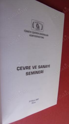 ÇEVRE VE SANAYİ SEMİNERİ