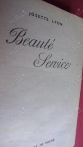 Beaute Service - Josette Lyon - Le Livre de Poche - Fransızca -