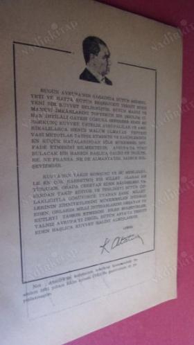 KOSİGİN'E MEKTUP