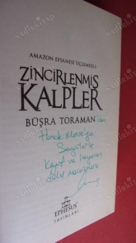 Zincirlenmiş Kalpler - CİLTLİ, ŞÖMİZLİ. İMZALI.
