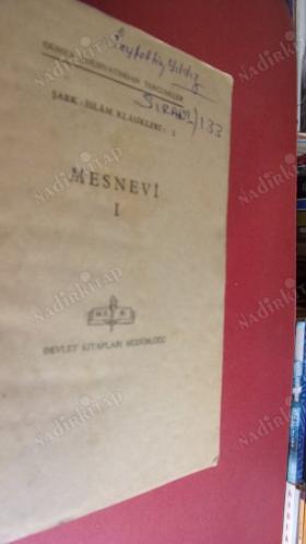 MESNEVİ 1-2-3-4-5-6 Takım .