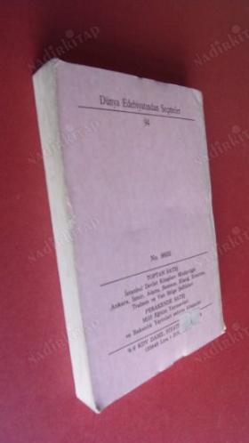 DÜNYA EDEBİYATINDAN SEÇMELER HİKAYELER-CİLT - 5