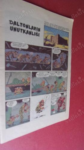RED KİT DALTONLARIN UNUTKANLIĞI SAYI 3