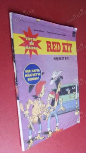 RED KİT ÇİZGİ ROMAN - HAYALET AVI - SAYI:2 (RENKLİ) LO HARTOG VAN BANDA