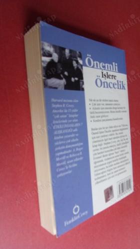 Önemli İşlere Öncelik Yaşamak, Sevmek, Öğrenmek ve Ardında Bir Miras Bırakmak