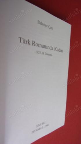 Türk Romanında Kadın / 1923 - 38 Dönemi