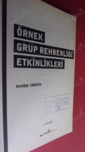 ÖRNEK GRUP REHBERLİĞİ ETKİNLİKLERİ