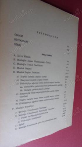 ÜLKEMİZ İÇİN İSABETLİ OLABİLECEK BİR MESLEĞE YÖNELME DENEMESİ