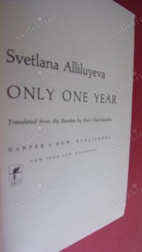 only one year (ingilizce - hatırat)