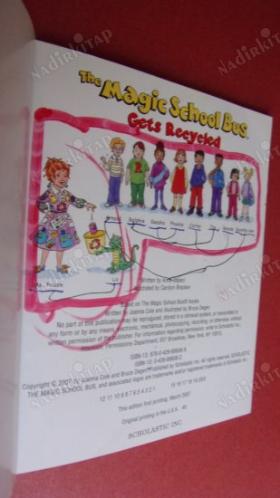 THE Magic SCHOOL BUS GETS RECYCLED