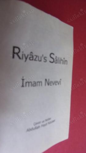 RİYAZÜ'S SALİHİN İMAM NEVEVİ cep boy )
