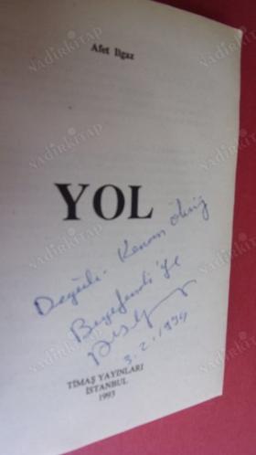 YOL AFET ILGAZ-- İMZALI -