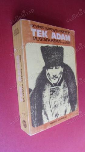 TEK ADAM MUSTAFA KEMAL CİLT 1 1881-1919 / CİLT 2 1919-1922 / CİLT 3 1922-1938 (3 CİLT TAKIM)