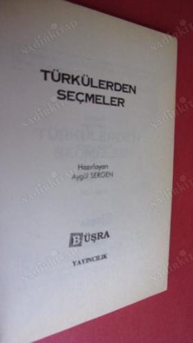 TÜRKÜLERDEN SEÇMELER