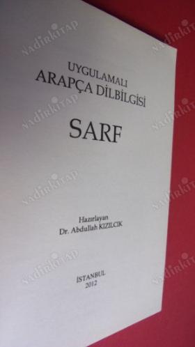 UYGULAMALI ARAPÇA DİLBİLGİSİ SARF