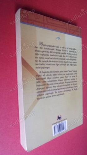 ARAPÇA DİLBİLGİSİ -SARF