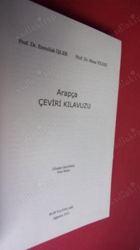 ARAPÇA ÇEVİRİ KILAVUZU