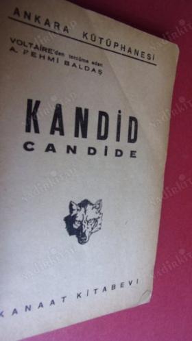 KANDİD - CANDİDE Voltaire (Volter)'den A. Fehmi BALDAŞ