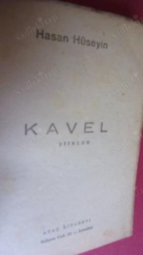 KAVEL (İLK BASKI)