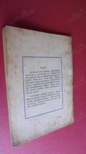 KAVEL (İLK BASKI)