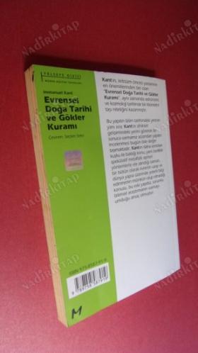 EVRENSEL DOĞA TARİHİ VE GÖKLER KURAMI