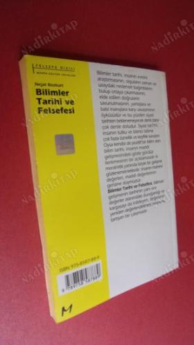 BİLİMLER TARİHİ VE FELSEFESİ (ilk baskı) NEJAT BOZKURT